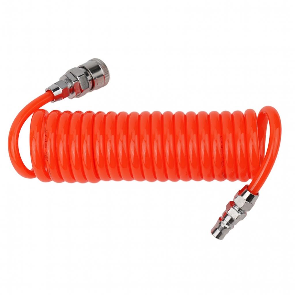 Meters Long Pneumatic PU Telescopic Spring Tube Outer Diameter Tighter Joints