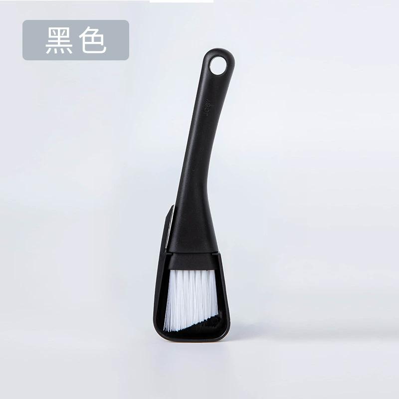 Window Groove Cleaning Brush Windows Slot Cleaner for Door Floor Gap Keyboard Brush+Dustpan 2 In 1 Household Cleaning Tools Kit