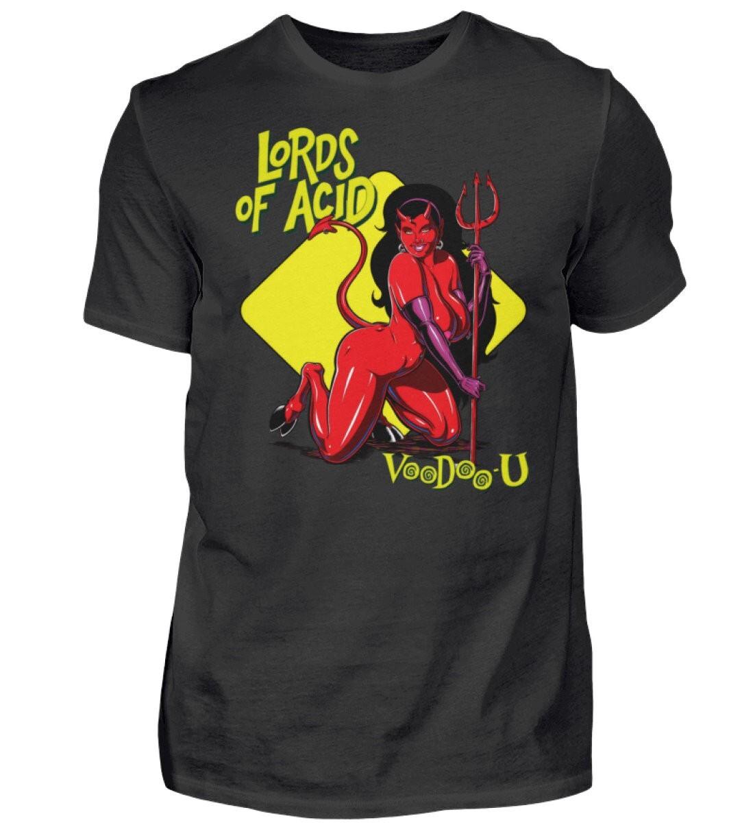 Lords of Acid Band Voodoo U Heavy Cotton Black All Size T Shirt For Men TU415 XL