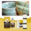Professional Porcelain Repair Kit Strong Ceramic Glue Adhesive for Vases, Plates, Toilets Waterproof Repair for Chips & Cracks