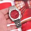 Casio Unisex Liquid Crystal,Analog Dual Display Series Red Watch GA-2100-4A(Watch1--)