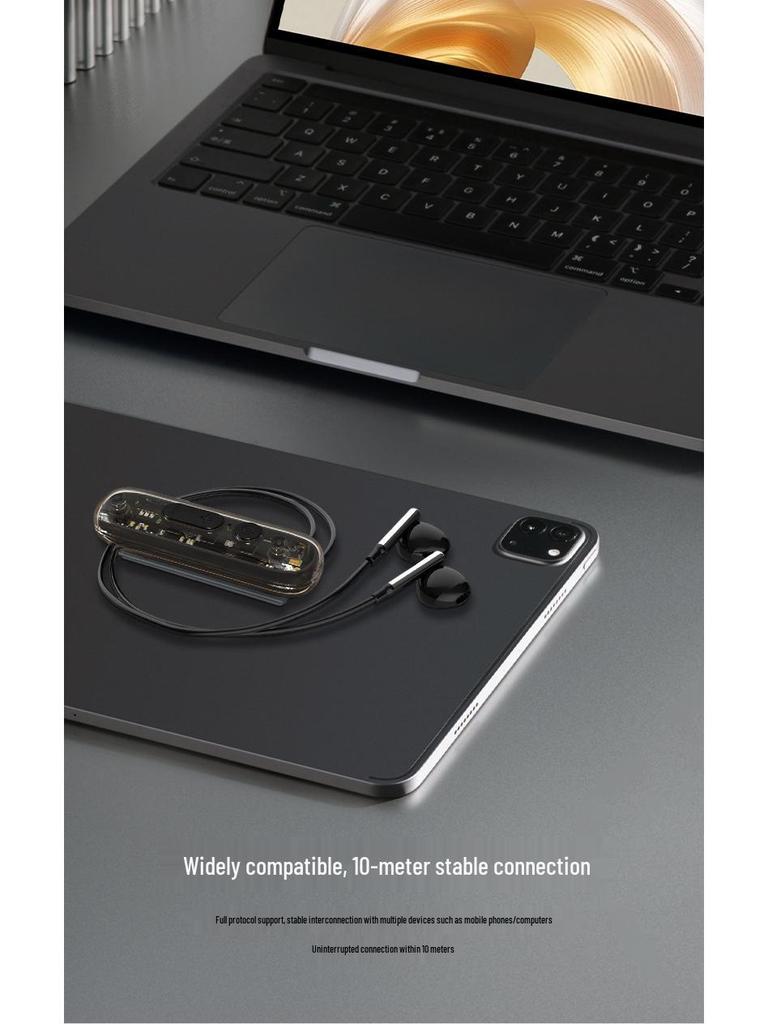 Universal Bluetooth Hearing Aid Clip-on Earphones with Long Standby and High Sound Quality