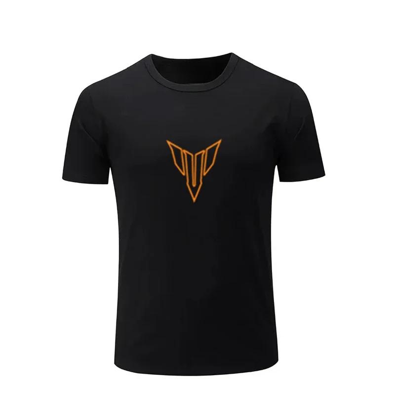BenberFashion 2024 Zomer Nieuw Voor Yamaha MT07 MT09 MT10 MT01 MT125 MT25 MT03 T-shirt Heren Nieuw LOGO T-shirt Korte Mouw Ronde Hals T-shirts Mannelijk 3XL