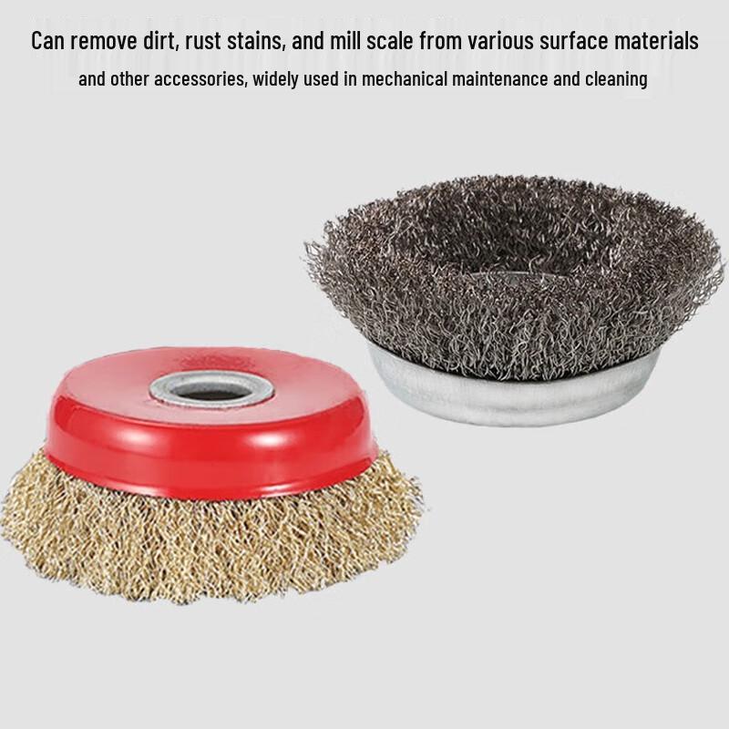 Musheng Angle Grinder Steel Wire Bowl Brush