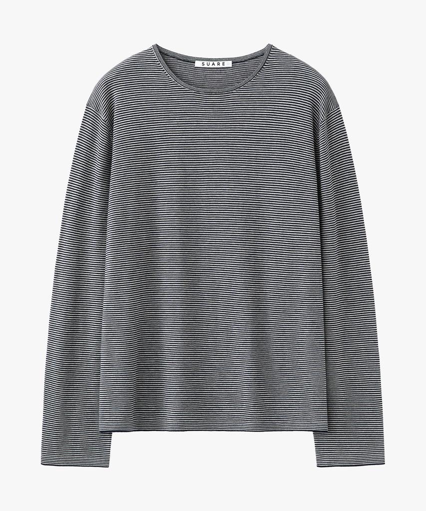 SUARE Cotton Modal St Sleeve Knit - 3 Colors