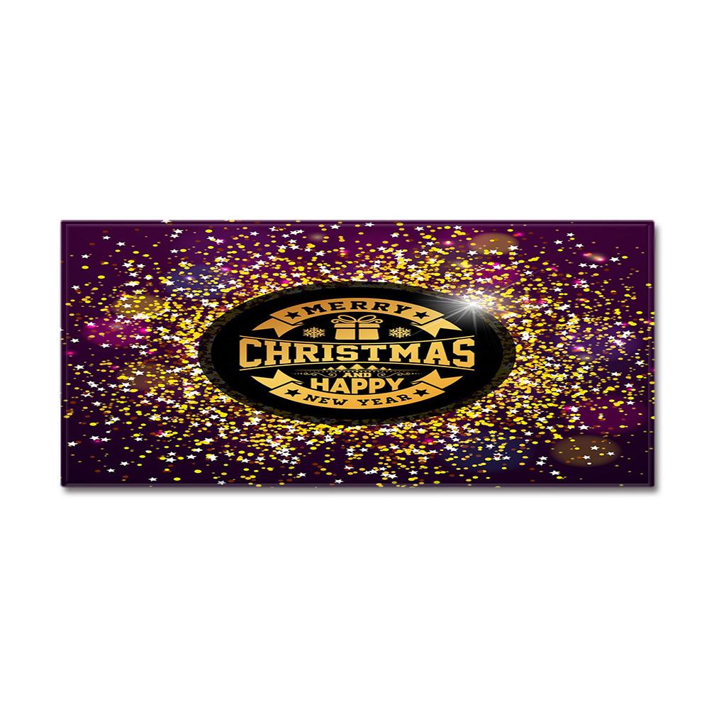 Christmas Kitchen Sand Carpet Doormat Long Floor Mat