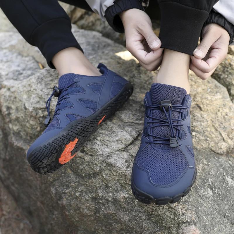New five finger fast drying river tracing shoes for men outdoor breathable hiking bike shoes hiking fitness shoes