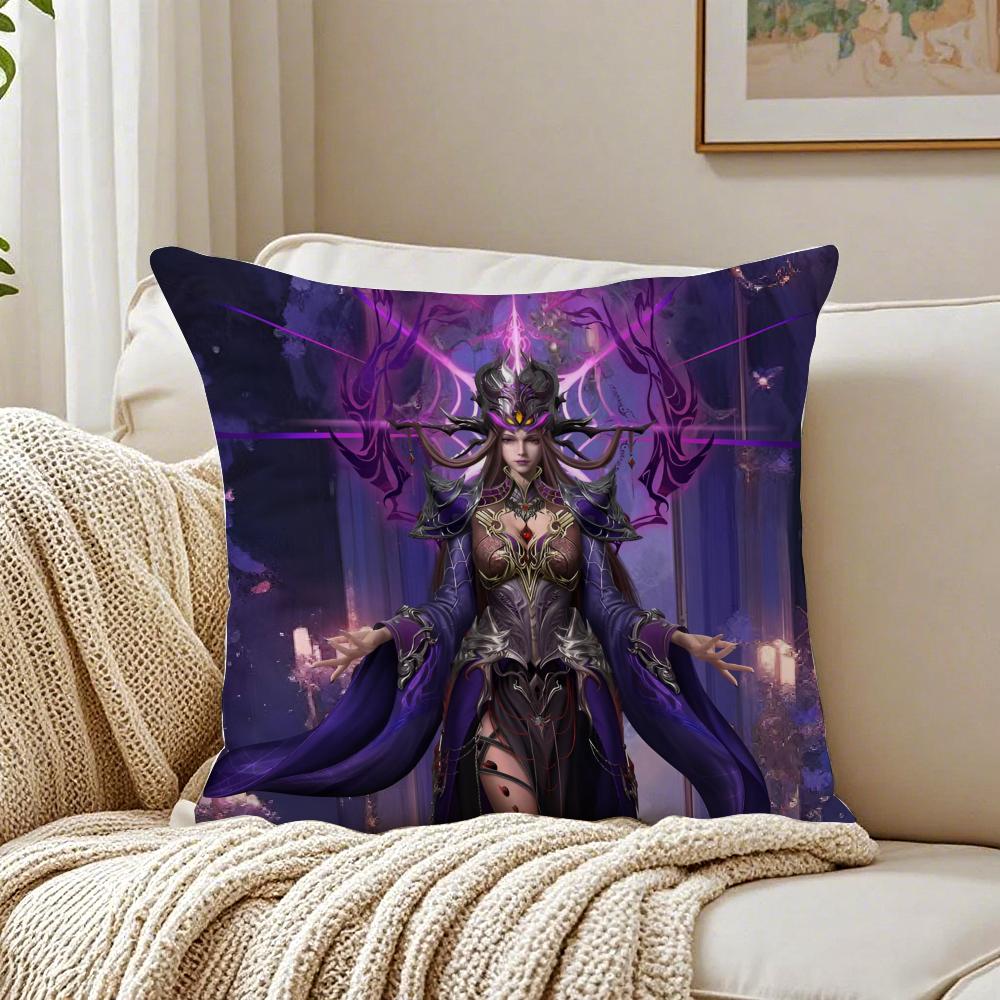 Epische Martialische Chinesische Anime SSoul Land Kissenbezug Kissenhülle Milbenschutz Wohnzimmer Sofa Dekor Kissen Zimmer