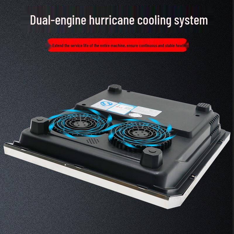 Aragaz cu inducție comercial de înaltă putere 3500W din oțel inoxidabil pentru wok