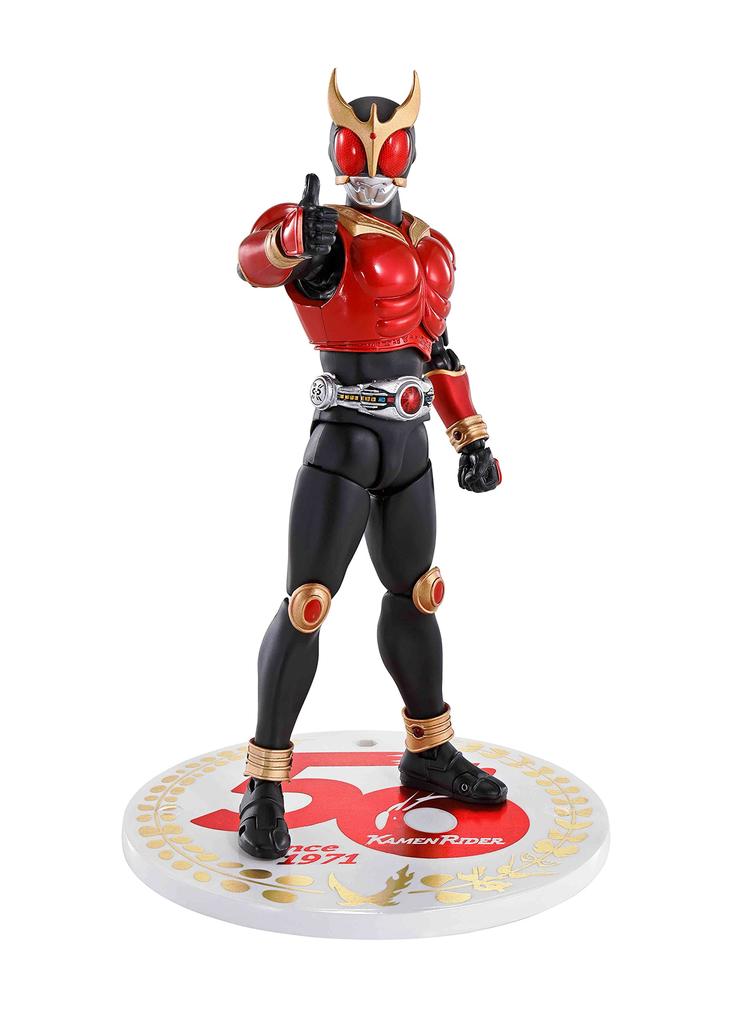 TAMASHII NATIONS Bone Carving Kamen Rider Kuuga Mighty Form 50th Anniversary Approximately 145mm made of PVC articulated S.H.Figuarts (True Method)