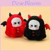 Halloween Black And Red Ghost Skull Plush Doll Pillow For Kids And Collectors