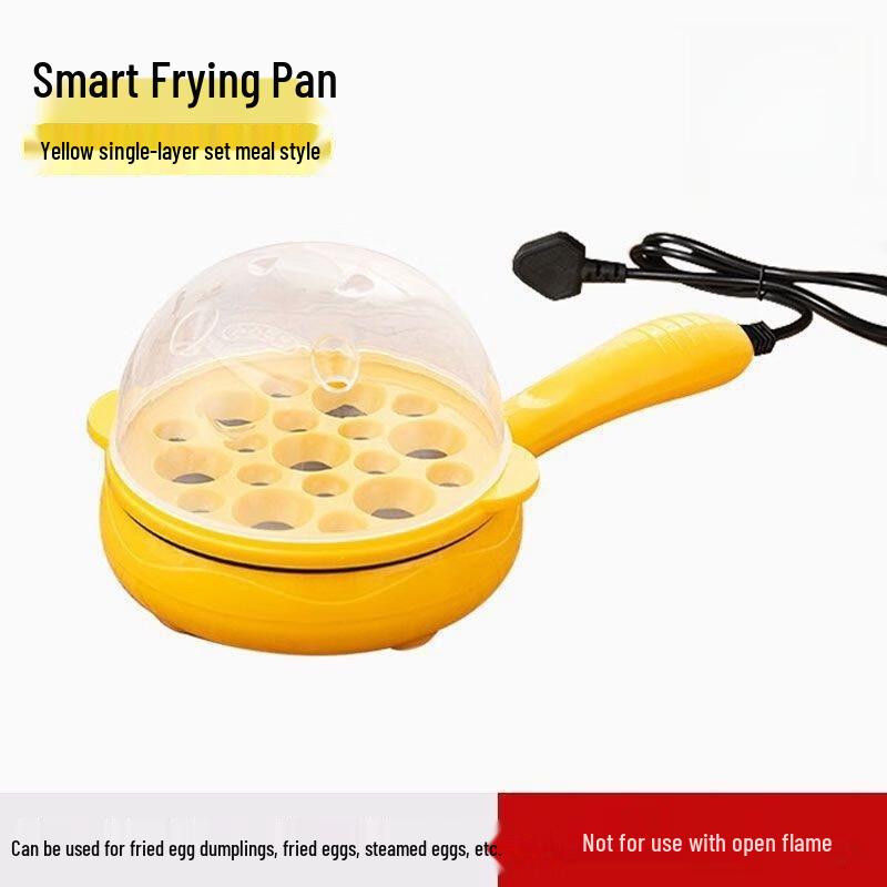 Multifunction Mini Electric Egg Cooker & Frying Pan