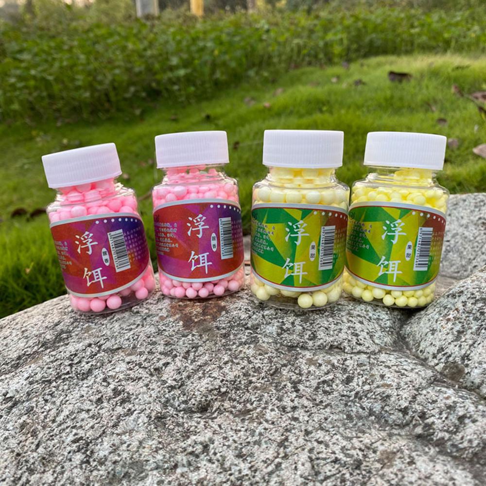 Fishing Sweet Smell Floating Bait Bright Color Bottom Hair Rig Up Fishing Bait for Streams and Lakes Ponds