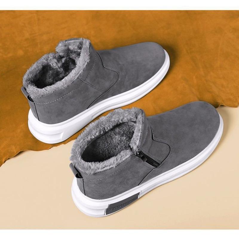 Autumn and winter thickened snow boots trendy boots piled warm shoes thickened warm