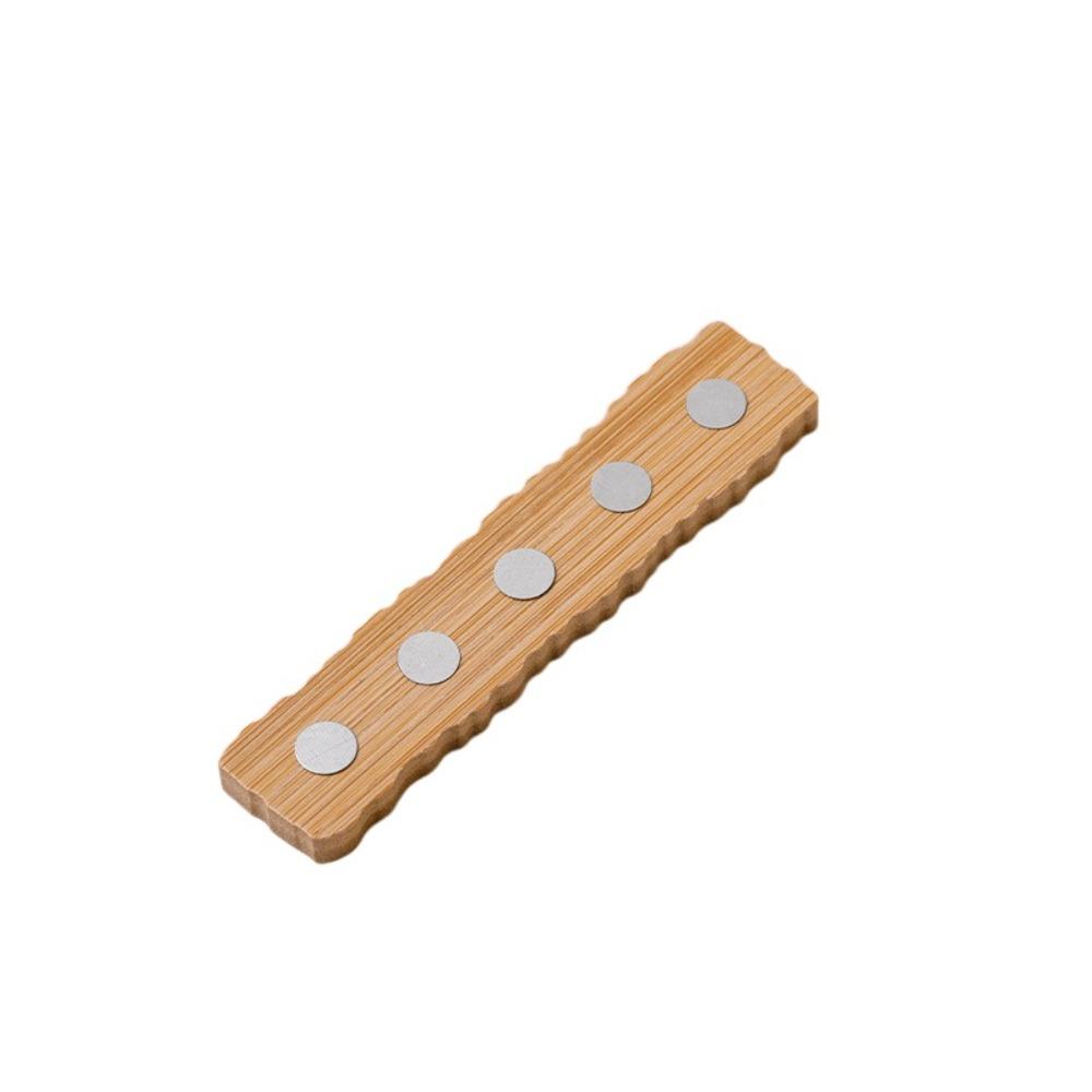 INS False Nail Tip Holder Wooden Nail Holder with Base Nail Display Stand Nail Art Practice