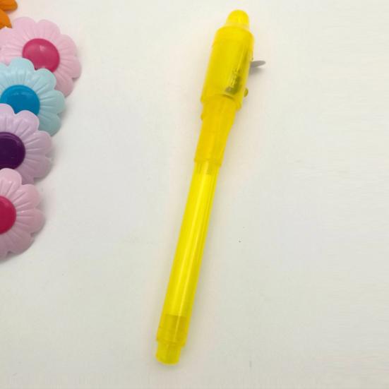 Invisible Ink Pen Built In UV Light Magic Marker Gift Student School Stationery