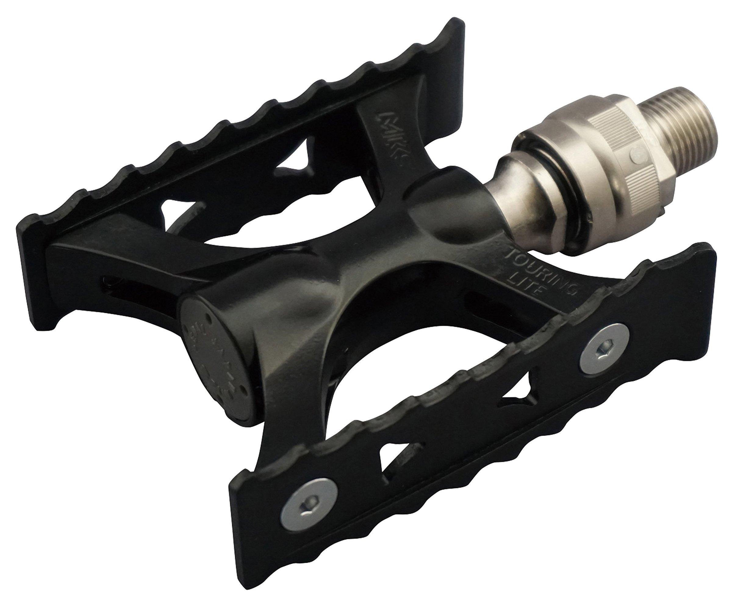 MKS Manufacturing Bicycle Pedals Ezy Superior Lite Easy Black (Mikashima Co., Ltd.) TOURING-LITE (Touring Superior) чёрный