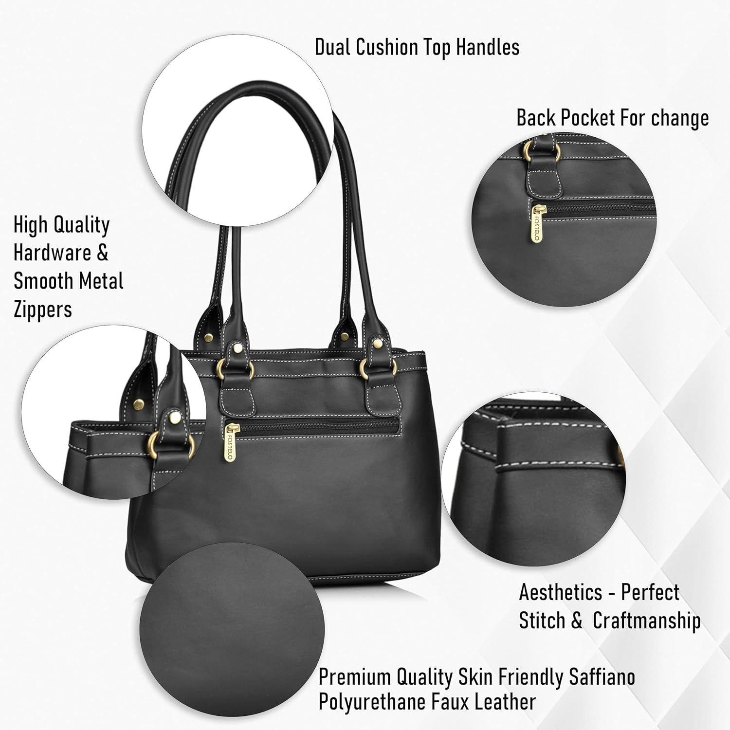 Женская сумка Hynes из искусственной кожи 12 x 9 x 4 in синий — фото 5