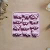 12 Square Dinosaur Chocolate Silicone Mold Candy Pudding Mold Cake Plugin Baking Utensils Mold Dining & Bar
