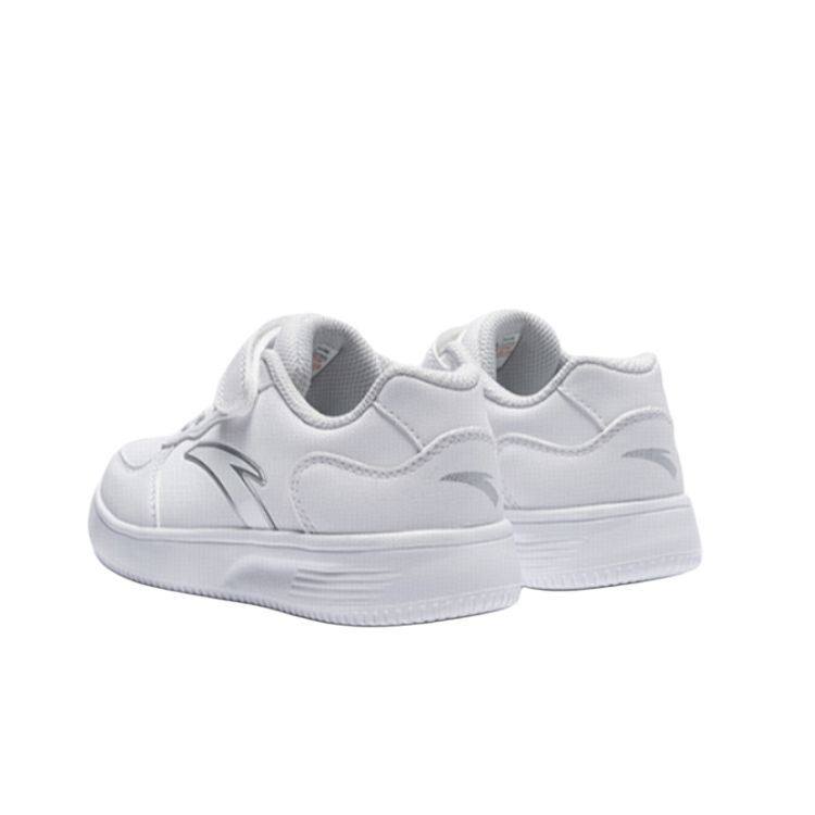 Anta Synthetic Leather Kids' Skateboarding Shoes White 332549933S