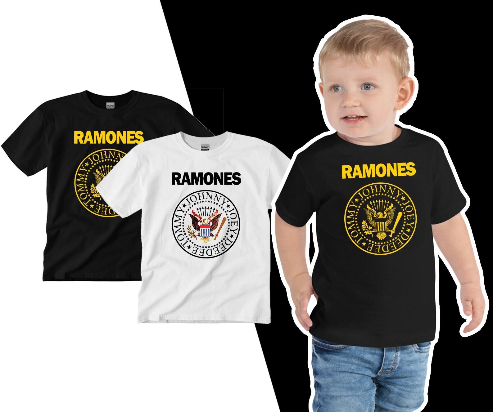 The Ramones 80 s Punk Rock Band T-shirt Tee KID TODDLER New S
