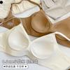 Y Girl Simple Seamless Underwear Women's Small Breasts Gather Jelly Strips Soft Support Bra No Steel Ring Bra