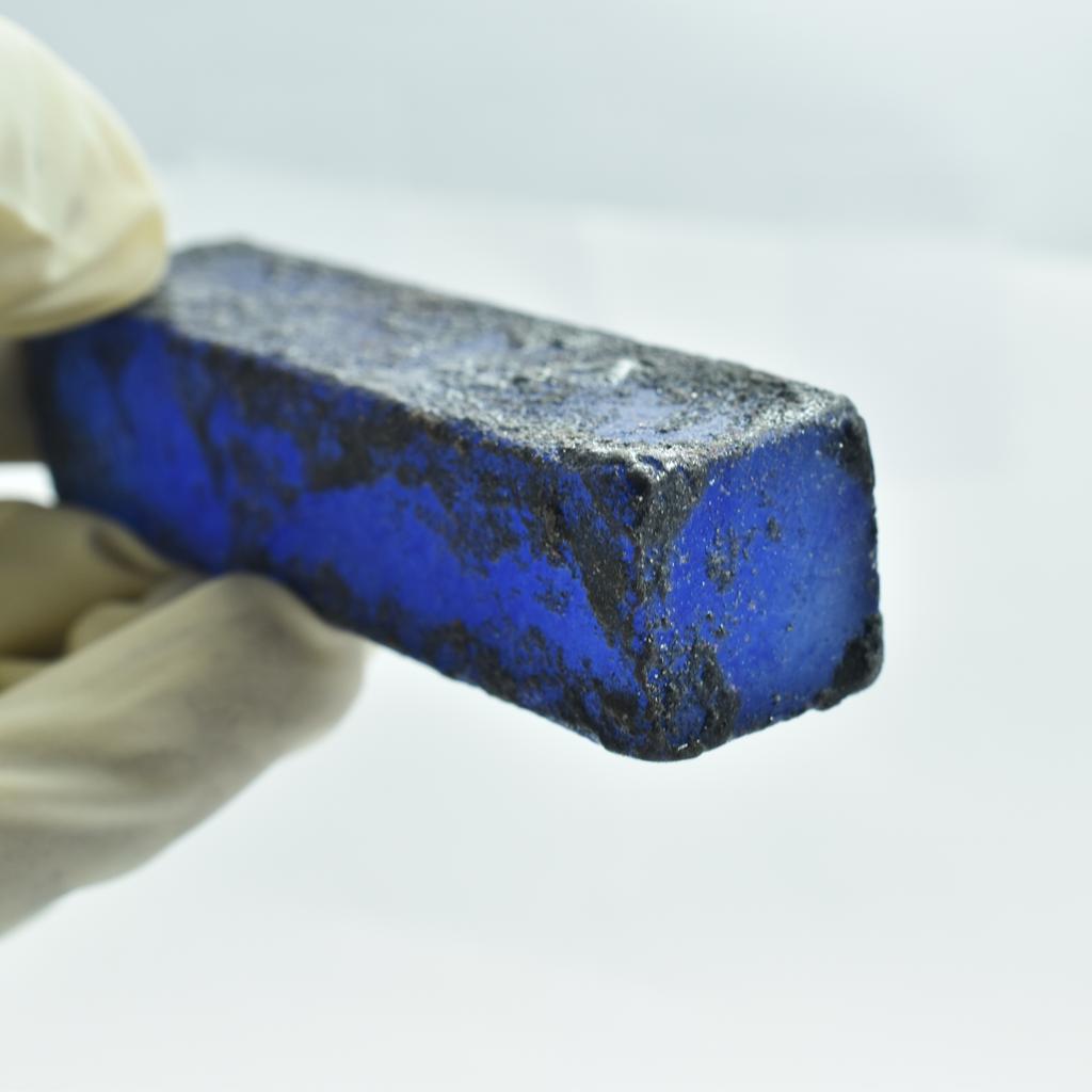Natural Blue Tanzanite Loose Gemstone Uncut Rough 387.05 Ct for Lapidary and Gem Collections