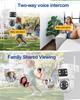 3M Solar Dual-Lens 4G Camera Monitor with Battery Backup and Night Vision