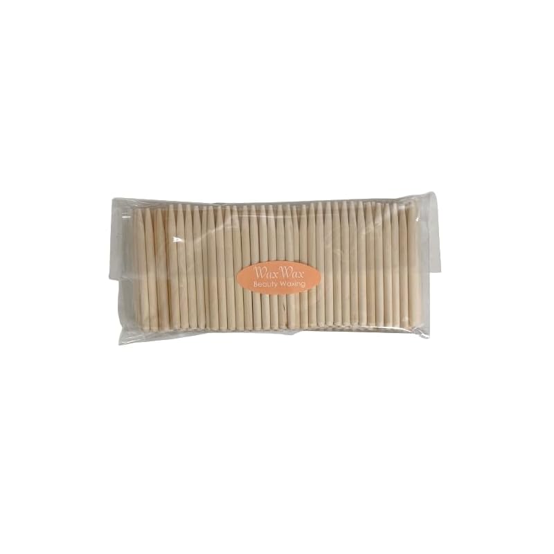 

[FBA][WaxWax]Short Round stick for nose hair 200 pieces 75mm For nose wax