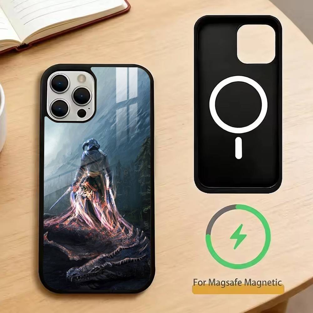 Dragonborn Phone Case For iPhone17,16,15,14,13,12,11 Plus,Pro Magnetic with Magsafe Wireless Charging