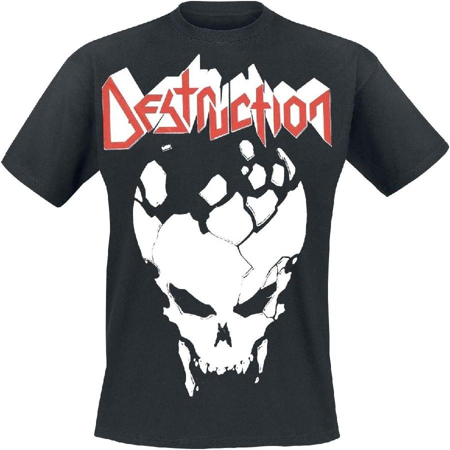 Destruction T Shirt Established 1984 Band Logo Official Mens Black Size XL S