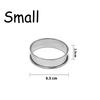 Round Biscuit Mold Stainless Steel Dumpling Skin Cutting Mould DIY Cake Pastry Baking Cutting Maker Tools Kitchen Gadgets