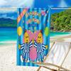 Bananas In Pyjamas Classic Microfiber Beach Towel, Lightweight And Quick-Dry, for Summer Travel, Beach Essential, Swimming Pool Outdoor