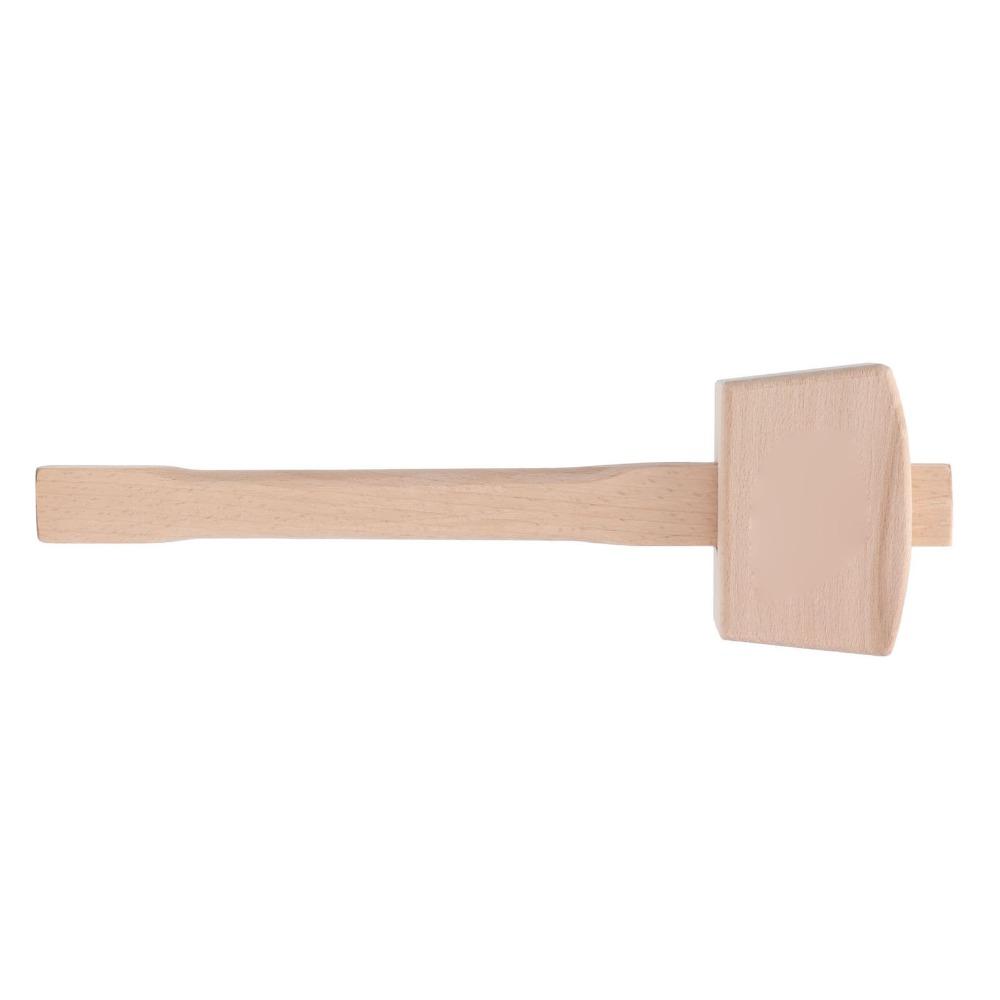 Tool Solid Wooden Mallets Light Durable Woodworking Hammer Wood Hammer Leather Work