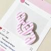 Vintage Y2K Musical Note Hairclip for Women Harajuku Star Print Side Bangs Clip Sweet Cute Girls Hairpin Trendy Hair Accessories