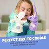 Bluey Unicorse and Bob Bilby Plush Puppets 8-9 Inch Soft Animal Puppets for Small Hands Ages 3 and Up