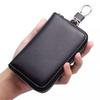 Waterproof Car Key Wallet Retro Zipper Key Bag Lightweight Key Storage Pouch  Commuting Use