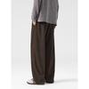 Men's New Warm Wide-Leg Wool Knit Sweatpants - Thick, Versatile, High-Street Casual Pants