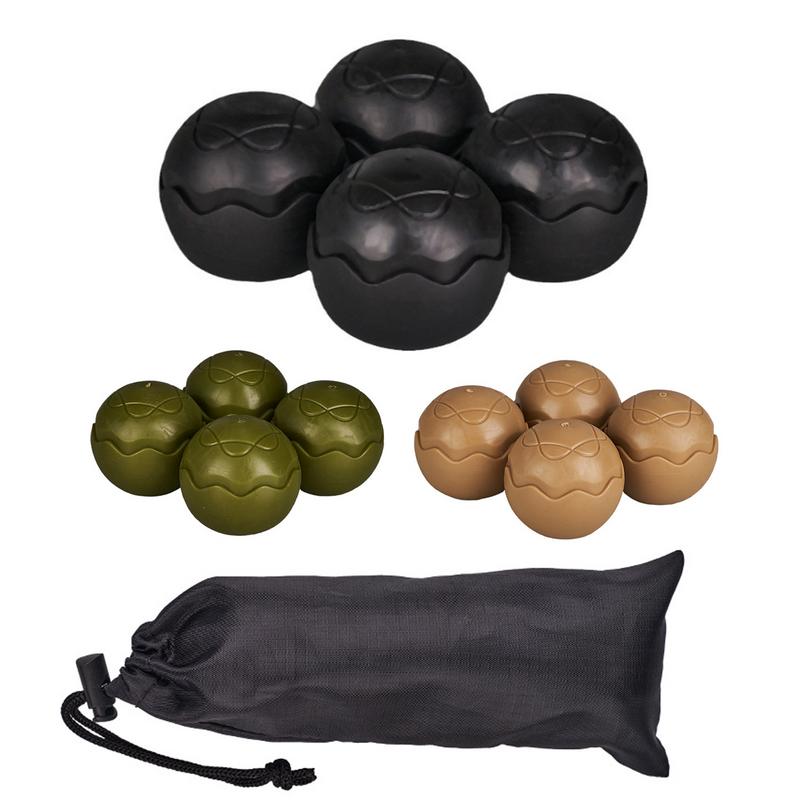 Gummi-Stuhlfußschoner Mondstuhl Rutschfeste Fußabdeckung 4 Stück Stuhlfußschutz-Abdeckungs-Set Stuhlzubehör für Camping