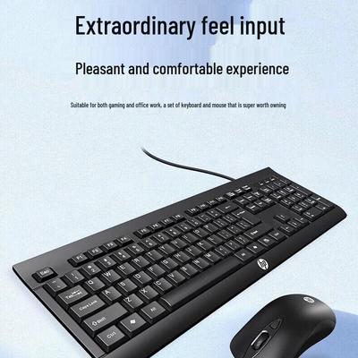 HP KM100 Wired Keyboard and Mouse Combo