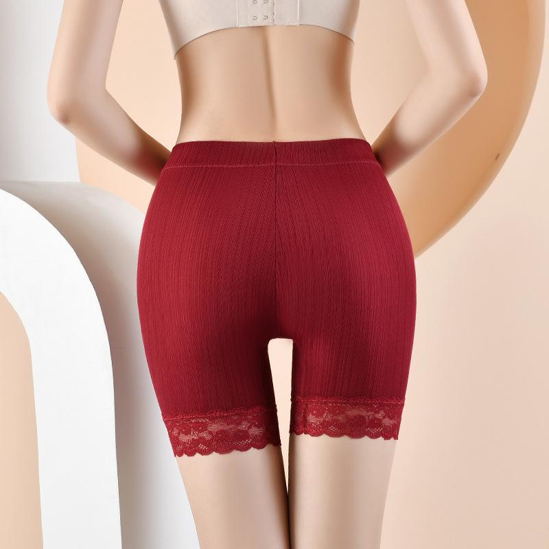 Plus Size Women Spring and Summer Belly Lift Hip Breathable Anti Loose Cotton Crotch No Trace Leggings