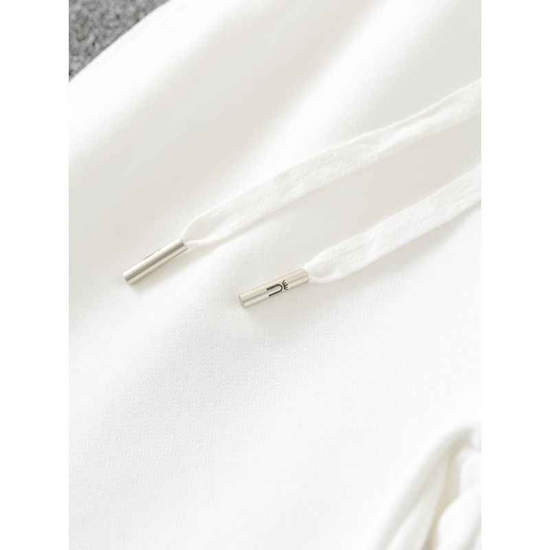 Casual plus Velvet White Spring and Autumn Sports Pants