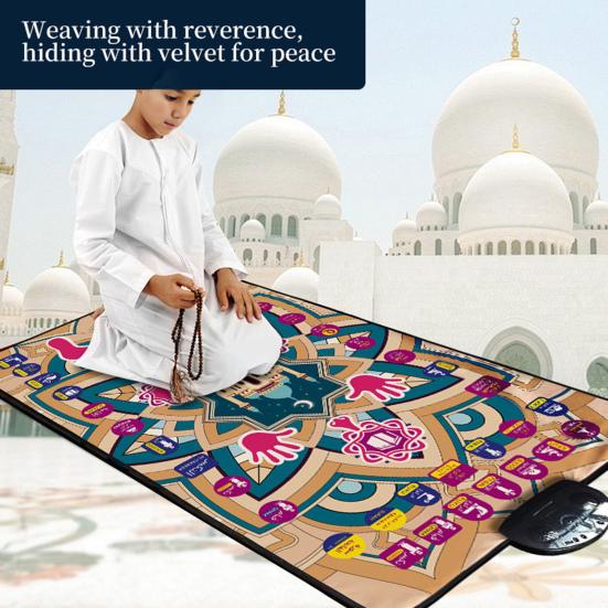 Dance Mat with LED Light Volume Adjustable Built-In Music Game Modes Boys Girls Electronic Light-up Rhythm Step Play Mat Gift Educational Musical Toy