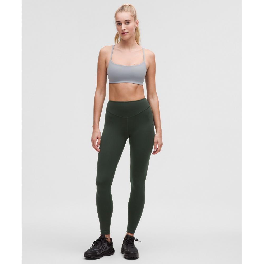 Lululemon WUnder Under Smoothcover High Rise Tight 28  Blackened Pine