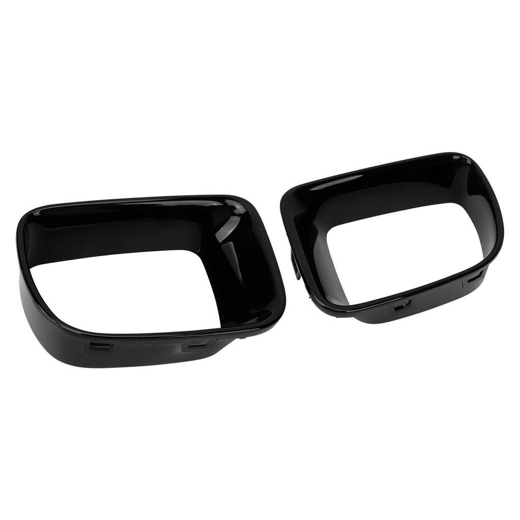 2Pcs Car Front Lower Grille Frame Trim 51119803941 Gloss Black Air Brake Duct Frame For Countryman