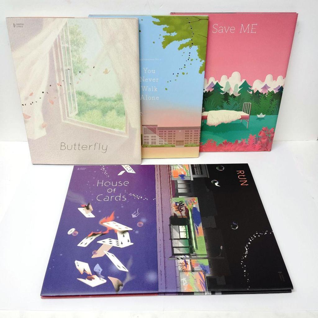 [USED] 5. BTS GRAPHIC LYRICS Special Package Picture Book