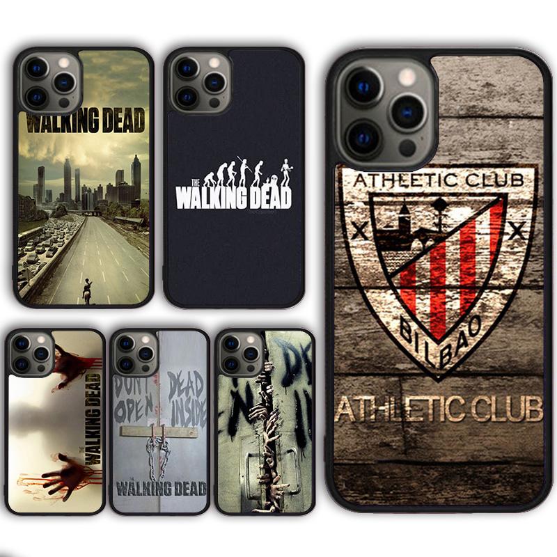 the walking dead logo Phone Case for iPhone 16 15 SE2020 13 14 11 12 Mini Pro Max Max 6 7 8 Plus coque fundas Shell