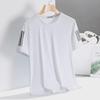 Men's Quick-Dry Summer Ice Silk Round-Neck Short-Sleeve Sports T-Shirt
