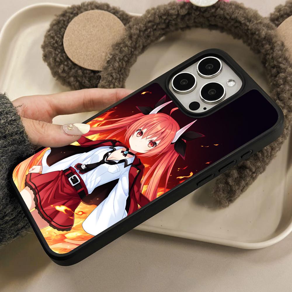 Date a Live Kotori Itsuka Matte Surface  Mobile Phone Case for iPhone 17 16 15 14 13 12 11 Air Pro Max Plus Colorful Cover