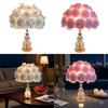 Rose Table Lamp NightStand Lamp Flower Rose Lamp for Office Hotel Study Room